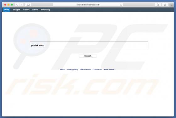 Redirecionamento Search.dolanbaross.com (Mac)