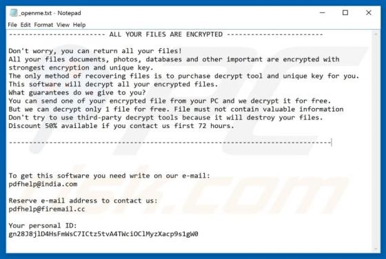 Ransomware Tfude
