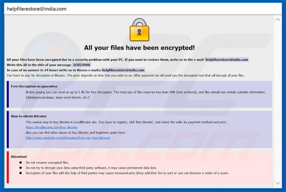 Ransomware ETH