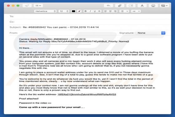 Fraude Proof Attached Email