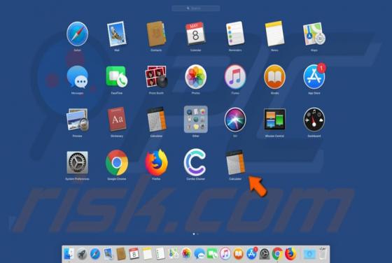 Malware Fake Calculator (Mac)