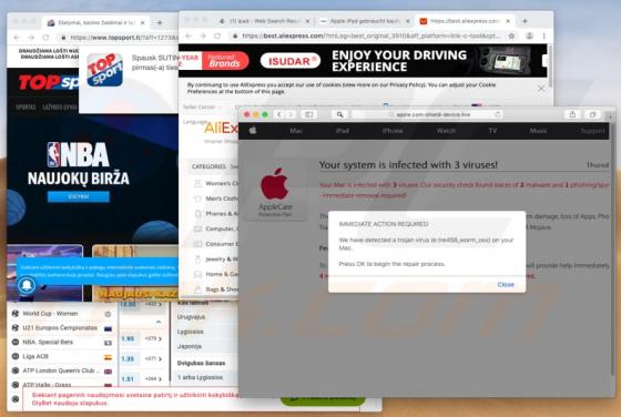 Vírus POP-UP Ads (Mac)