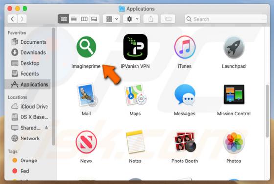 Adware Imagineprime (Mac)