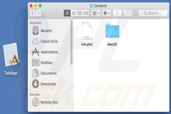 Vírus TabApp (Mac)
