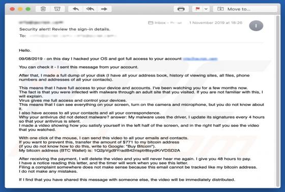 Fraude por Email On This Day I Hacked Your OS