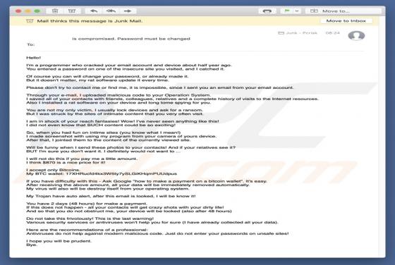 Fraude por Email I'm A Programmer Who Cracked Your
