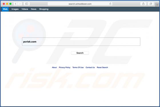 Redirecionamento Search.schooldozer.com (Mac)