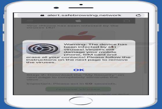 POP-UP da fraude Safebrowsing.network (Mac)
