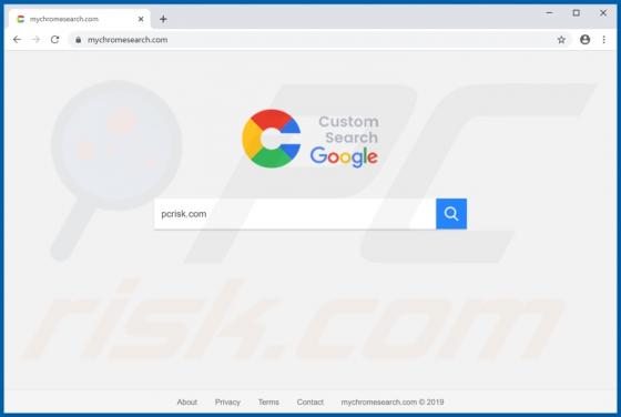 Redirecionamento Mychromesearch.com