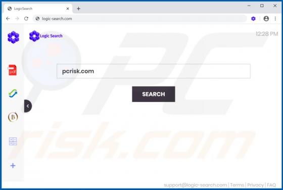 Sequestrador de Navegador Logic Search