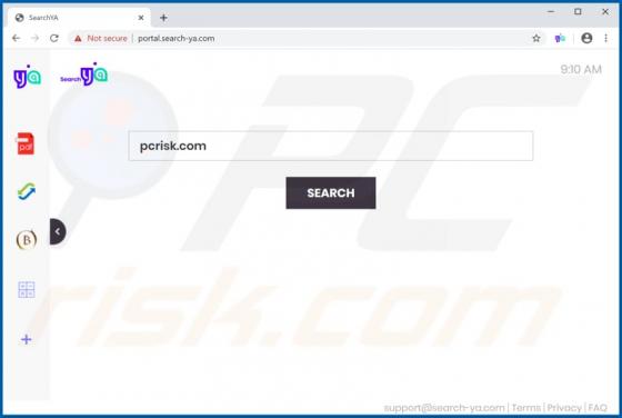 Sequestrador de Navegador SearchYA