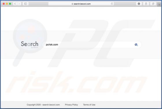 Redirecionamento Search.becovi.com (Mac)