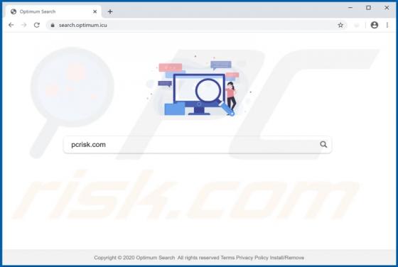 Sequestrador de Navegador OptimumSearch