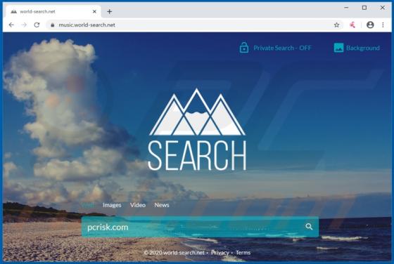 Redirecionamento World-search.net