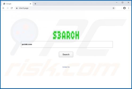 Redirecionamento S3arch.page