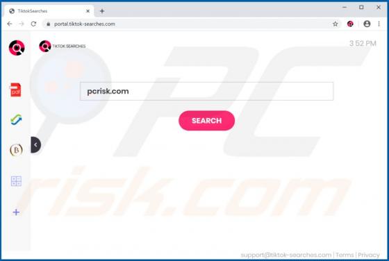 Sequestrador de Navegador TiktokSearches