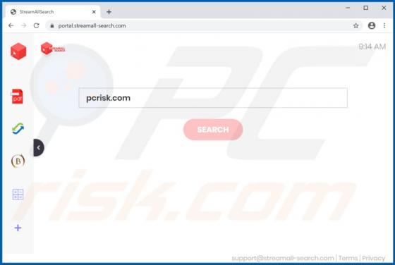 Sequestrador de Navegador StreamAllSearch